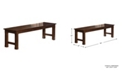 Homelegance Olney Dining Room Bench with Seat